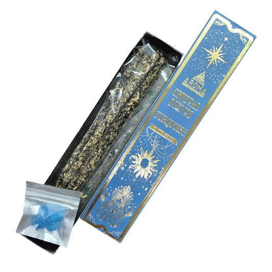 Turquoise Aroma Crystal Scents Incense - 20g - Dandelion Lifestyle