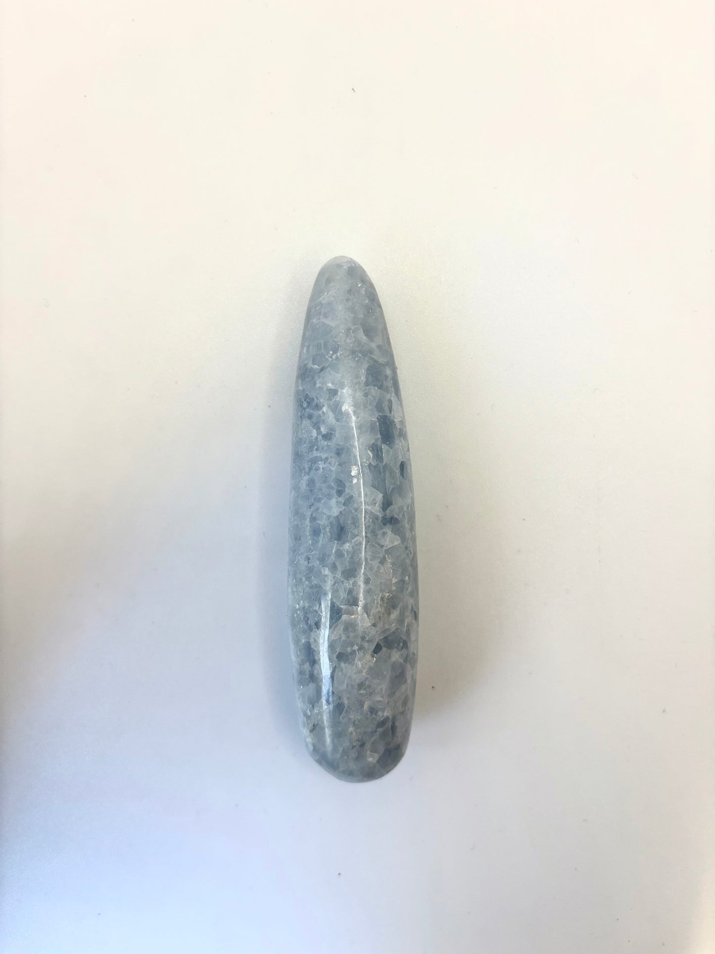 Blue Calcite Crystal Massage Wand - Dandelion Lifestyle
