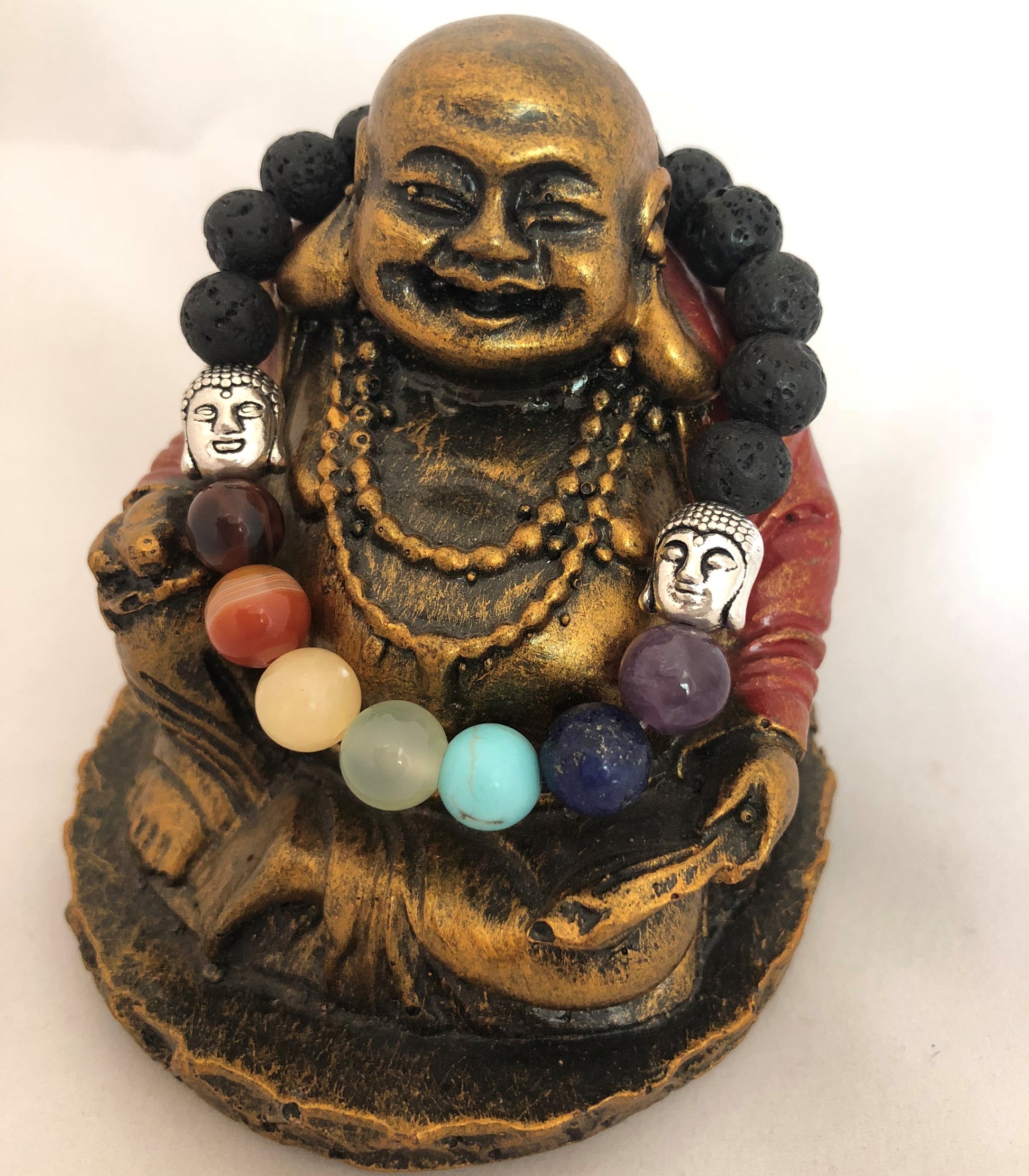 Lava Stone Chakra Bracelet - Dandelion Lifestyle