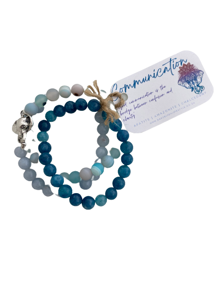 COMMUNICATION Intention Crystal Stack Bracelet - Dandelion Lifestyle